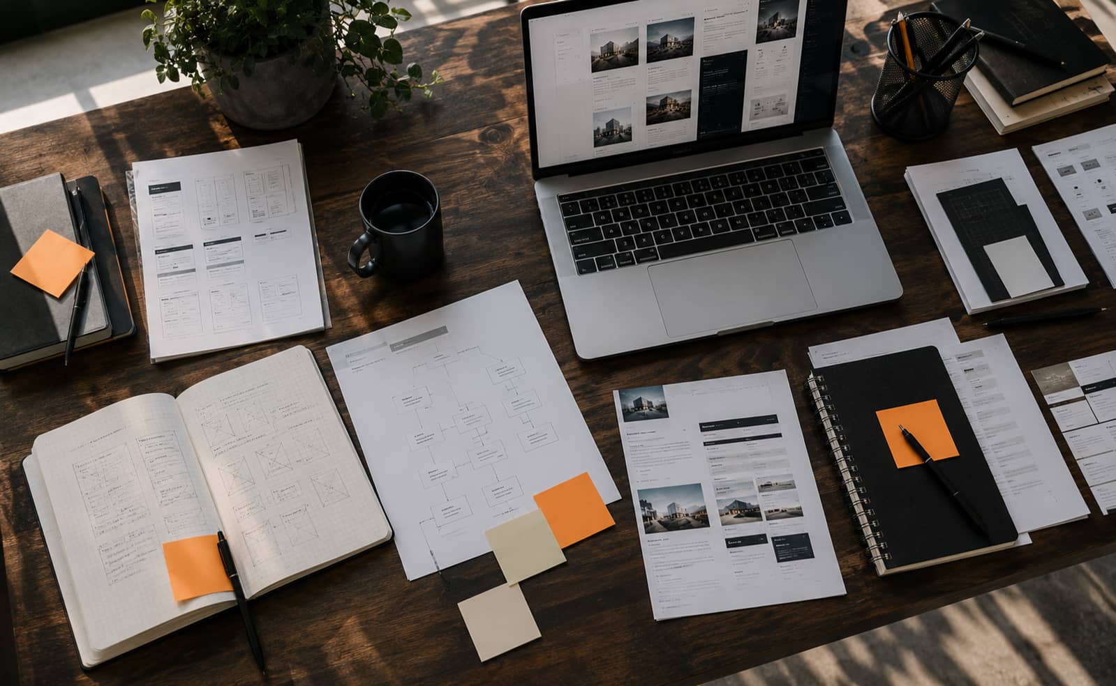 Planificación de contenidos, arquitectura web y estrategia SEO para mejorar la visibilidad de una empresa en buscadores impulsados por inteligencia artificial.